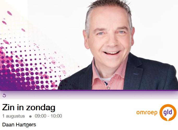 ZininZondag OmroepGelderland 01augustus2021