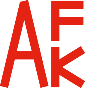 afk logo rood