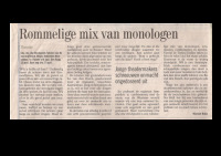DeVolkskrant_CheckpointChaChaCha_26april2006